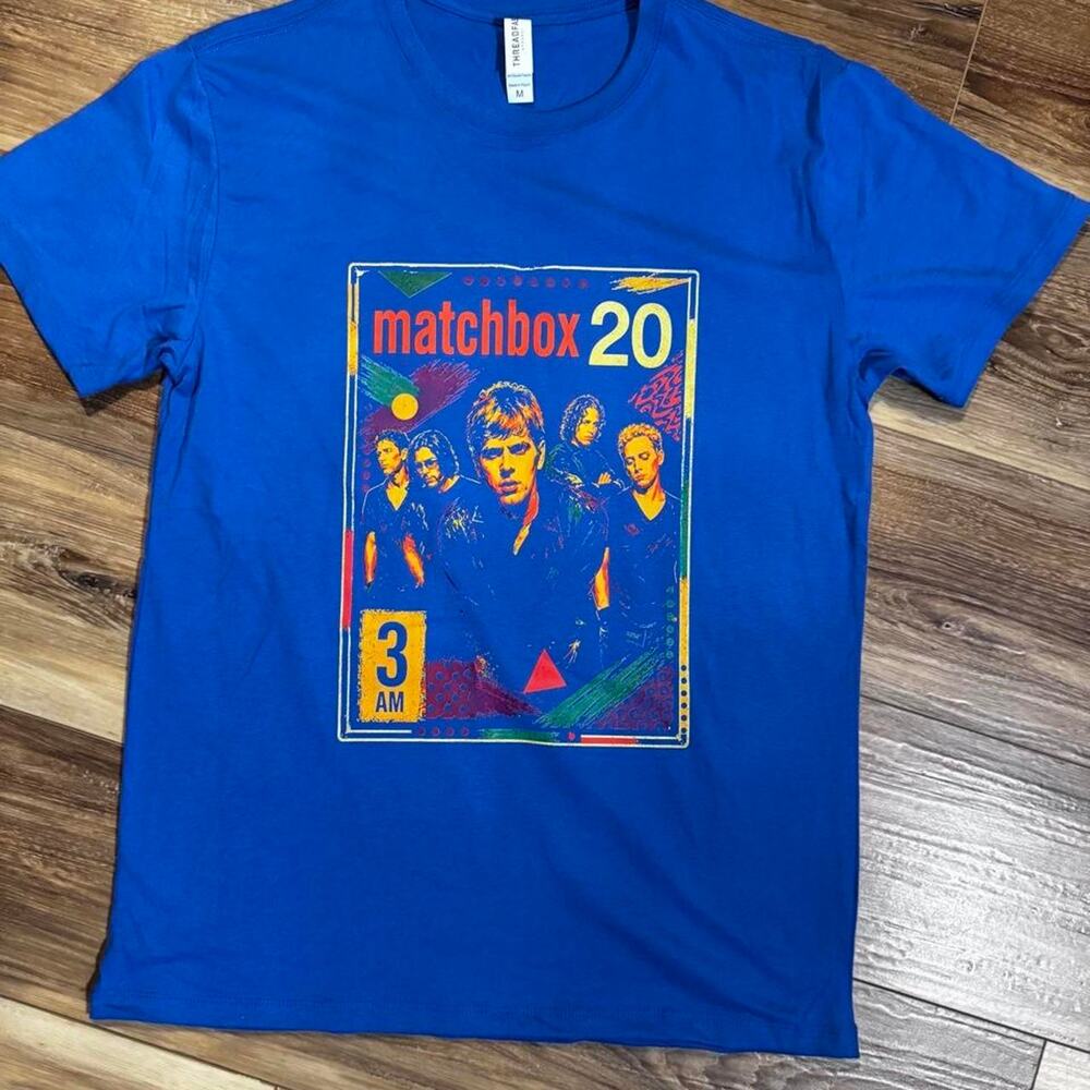 Blue threadfast apparel tshirt